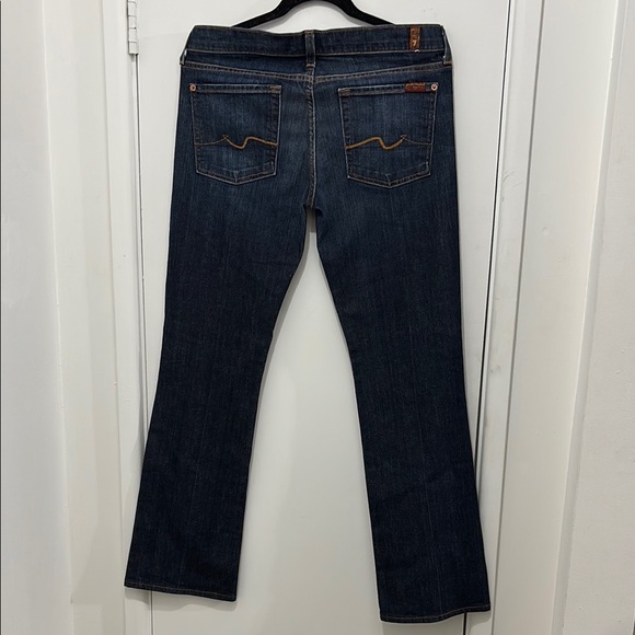 7 For All Mankind Dark Wash Jeans - Picture 3 of 4